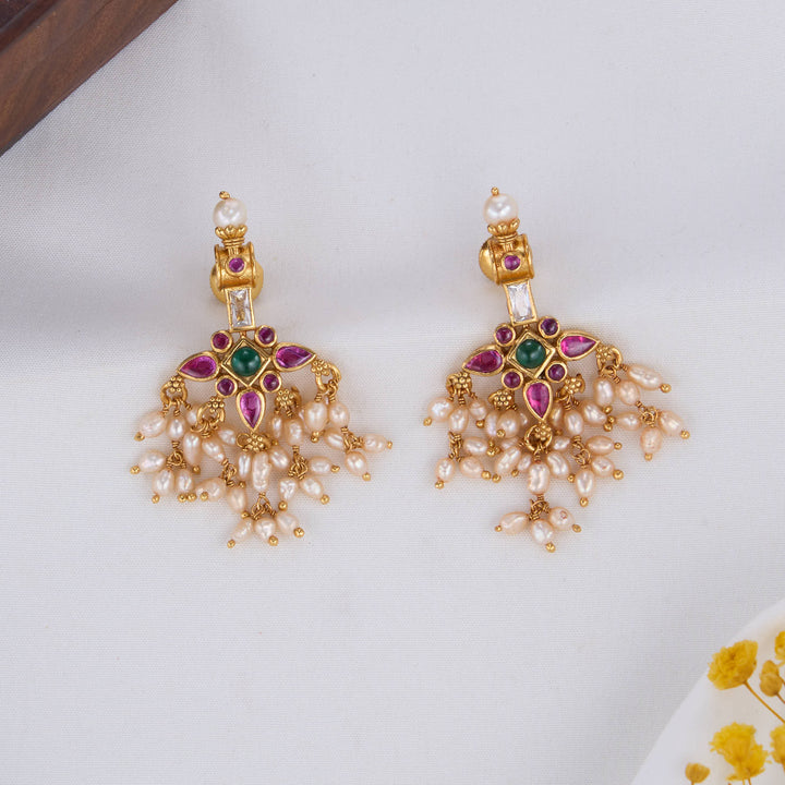 Shiharikha Stone Earrings