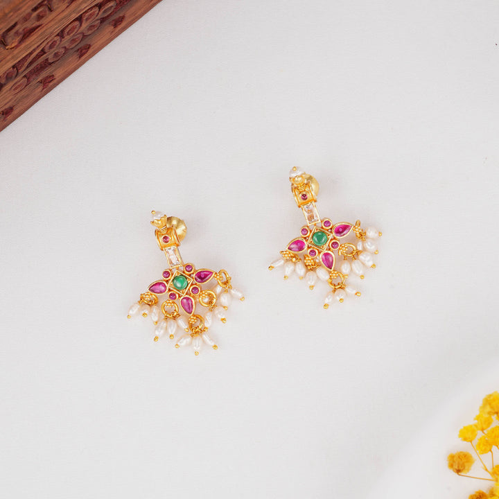 Shiharikha Stone Earrings