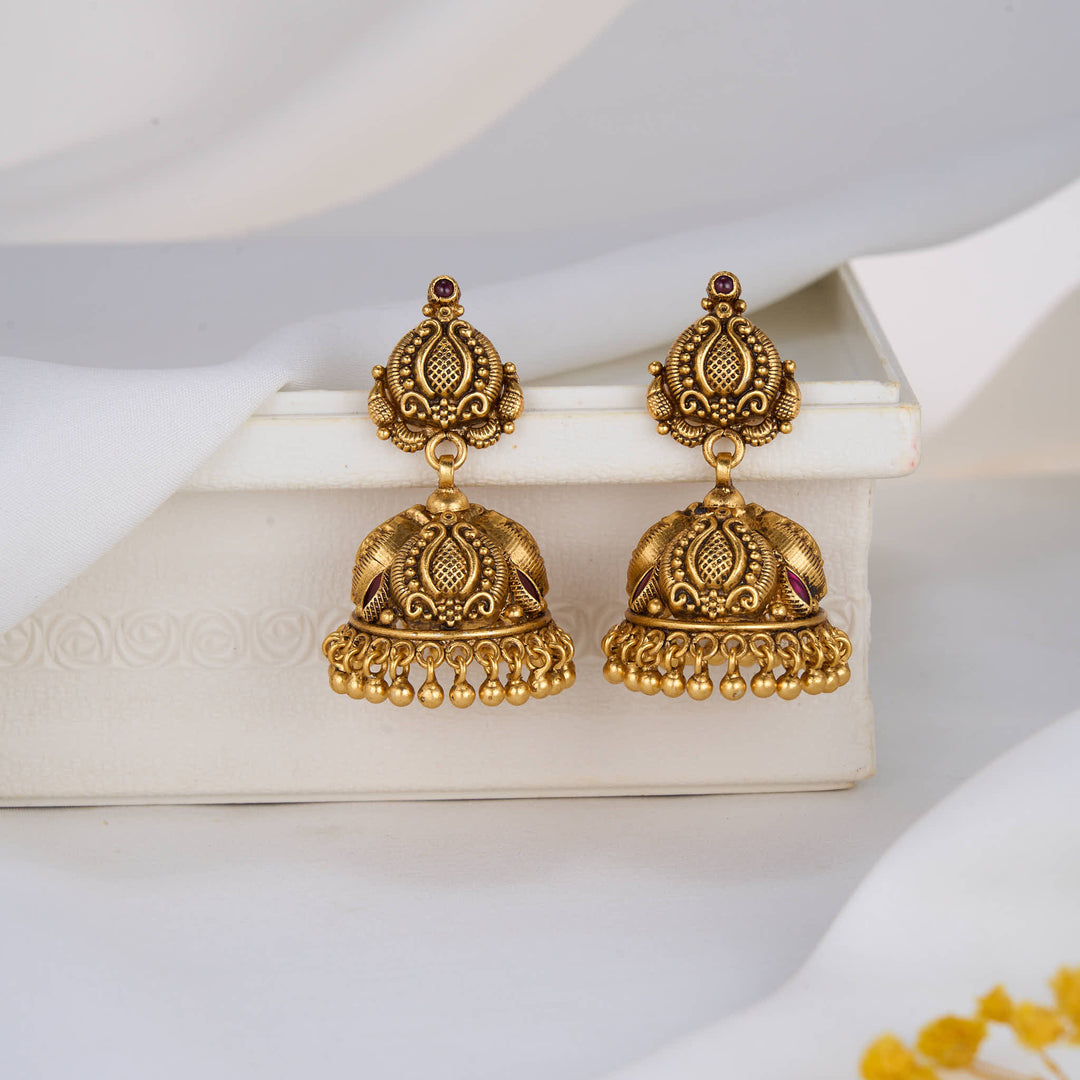 Shrunthikaa Nagas Jhumkas
