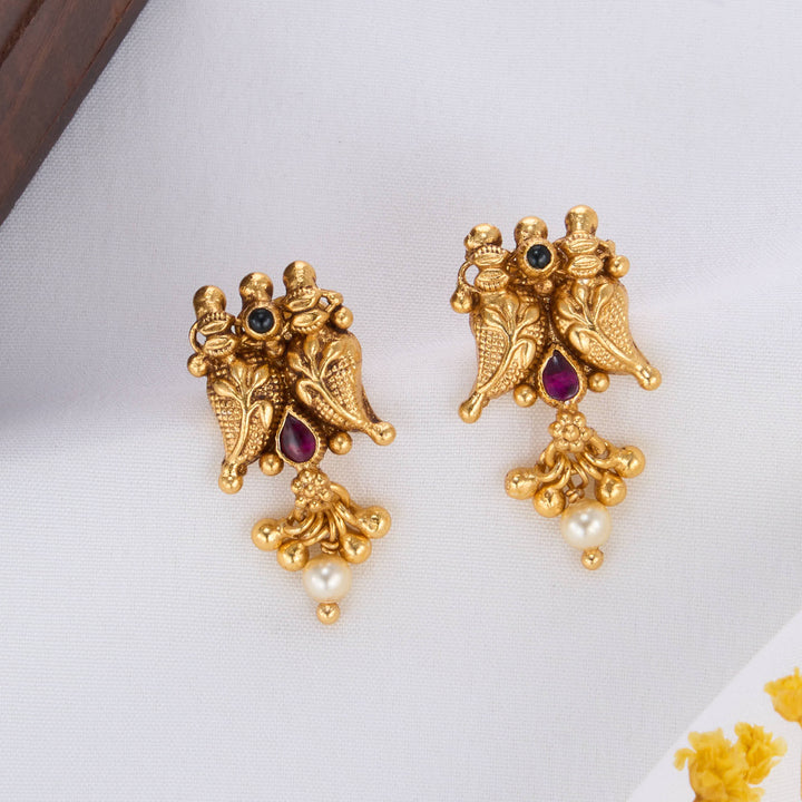 Shivanikha Nagas Drops Earrings