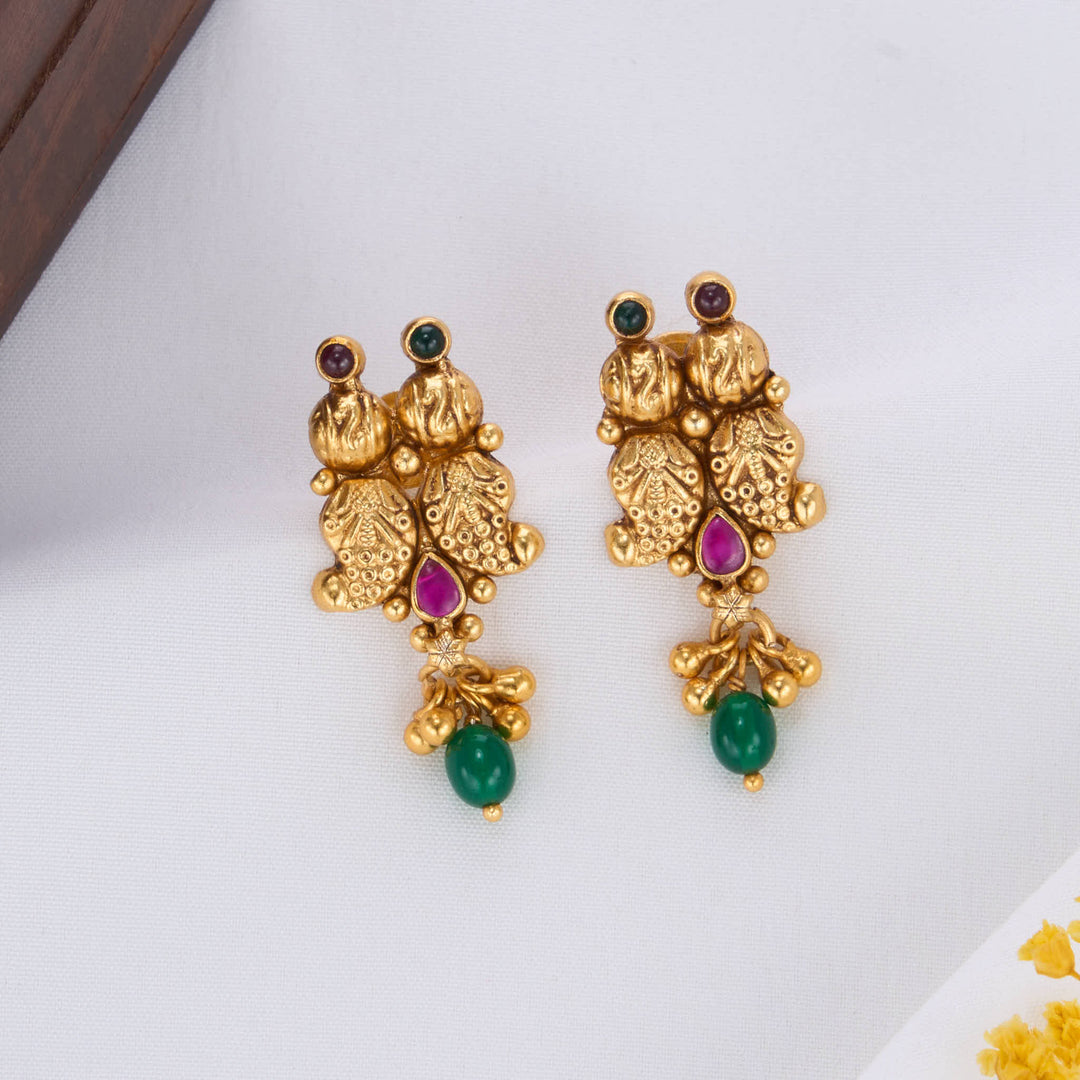 Dhivikha Nagas Drops Earrings