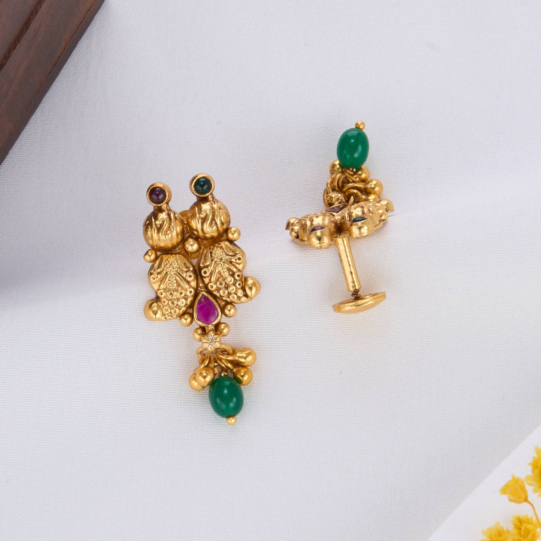 Dhivikha Nagas Drops Earrings
