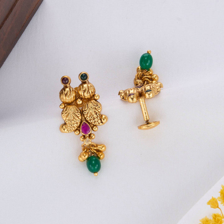 Dhivikha Nagas Drops Earrings