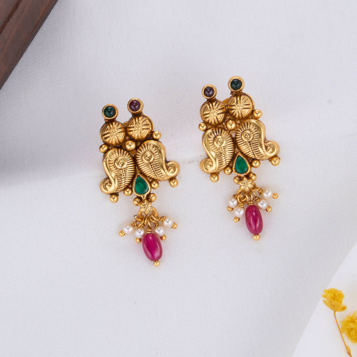 Manisha Nagas Drops Earrings