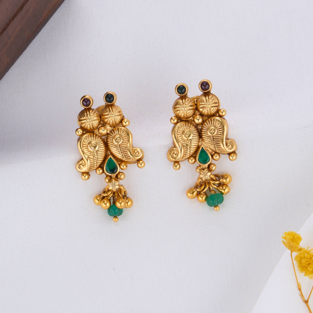 Dhanusha Nagas Drops Earrings