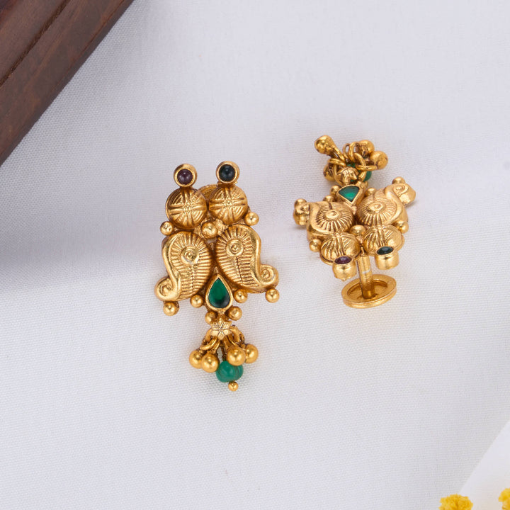 Dhanusha Nagas Drops Earrings
