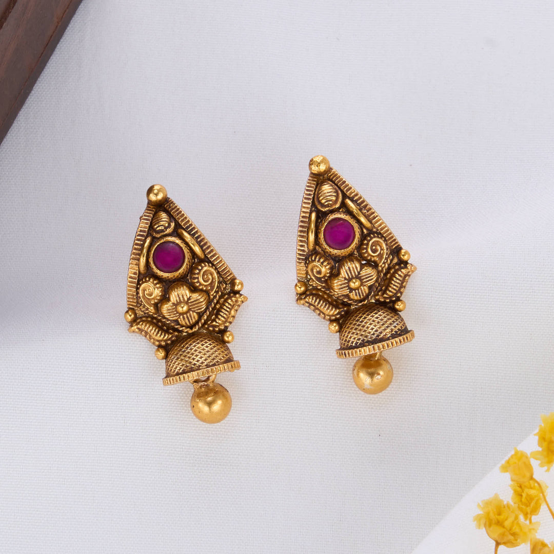 Traditional Nagas Drops Earrings