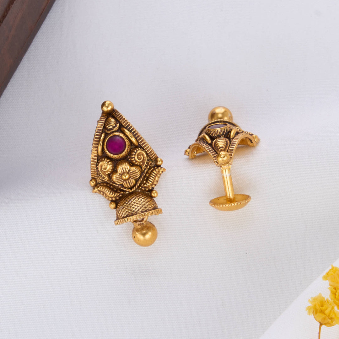 Traditional Nagas Drops Earrings