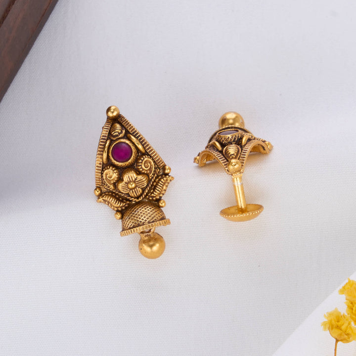 Traditional Nagas Drops Earrings