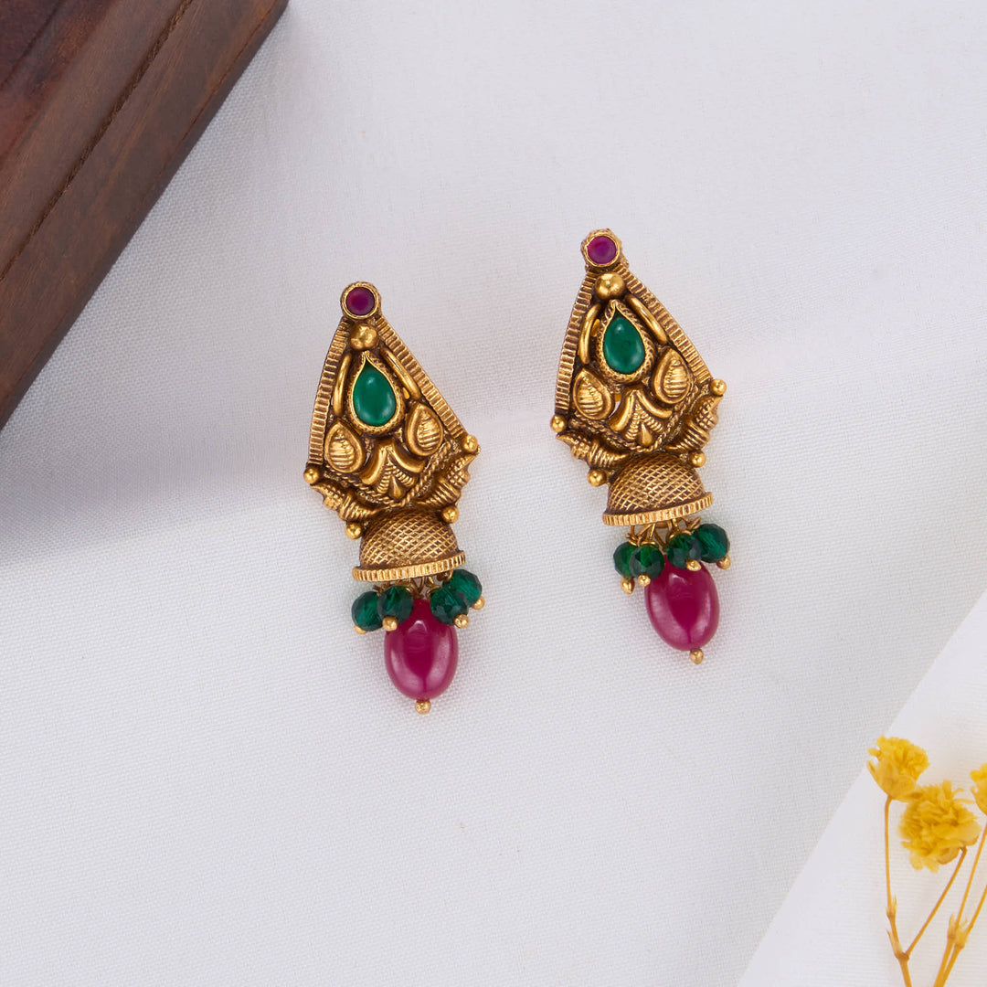 Srisha Nagas Drops Earrings