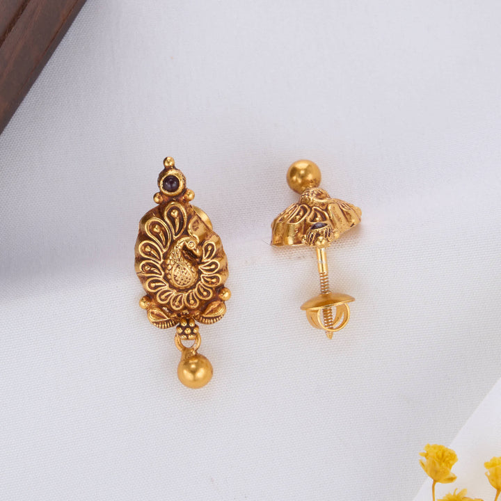 Heritage Nagas Drops Earrings