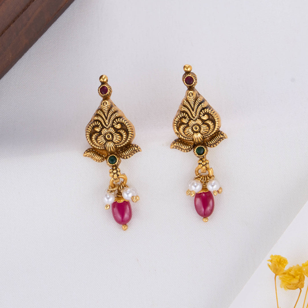 Aashikha Nagas Drops Earrings