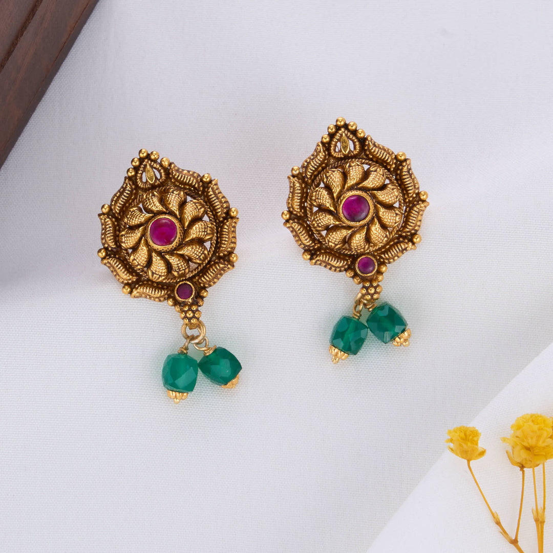 Ishitha Nagas Drops Earrings