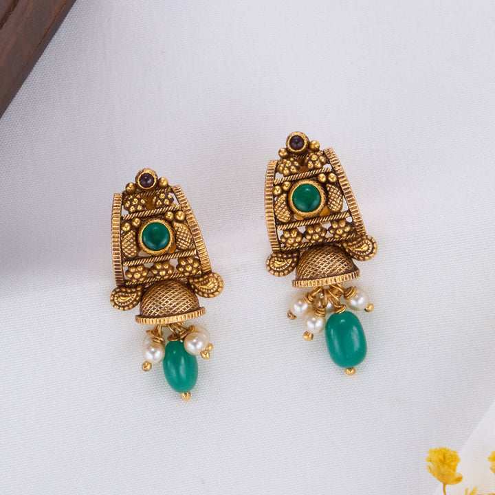 Traditional Nagas Drops Earrings