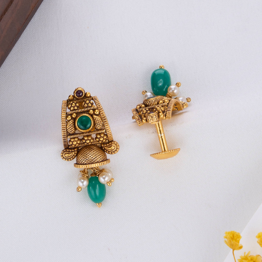 Traditional Nagas Drops Earrings
