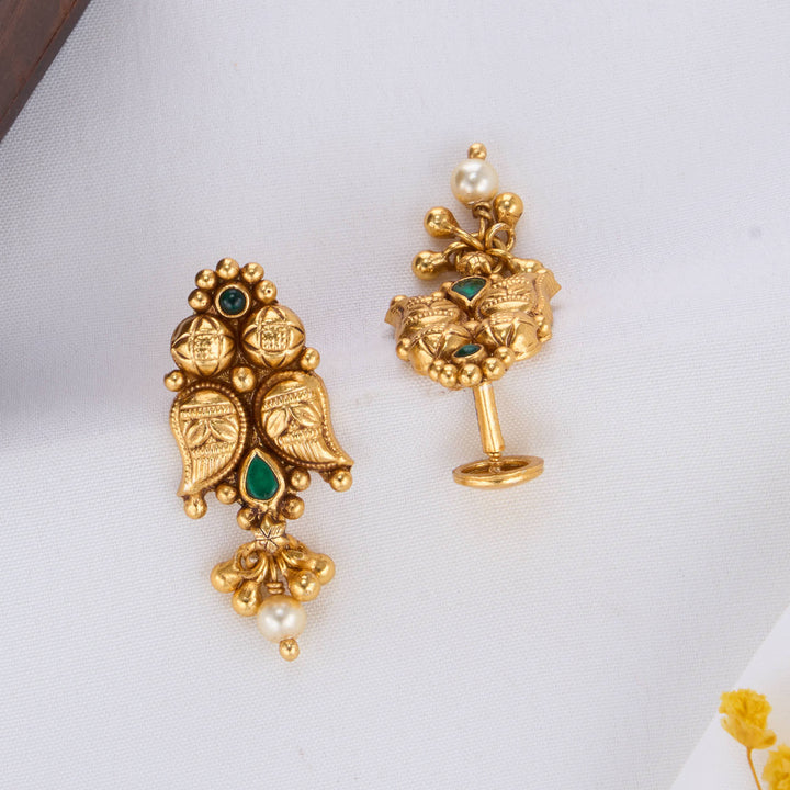 Manjutha Nagas Drops Earrings