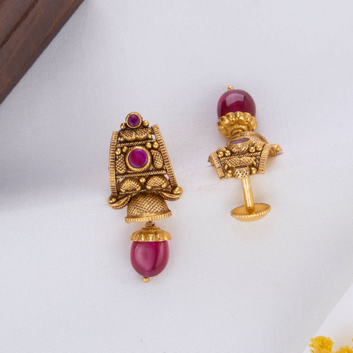 Dhanusha Nagas Drops Earrings