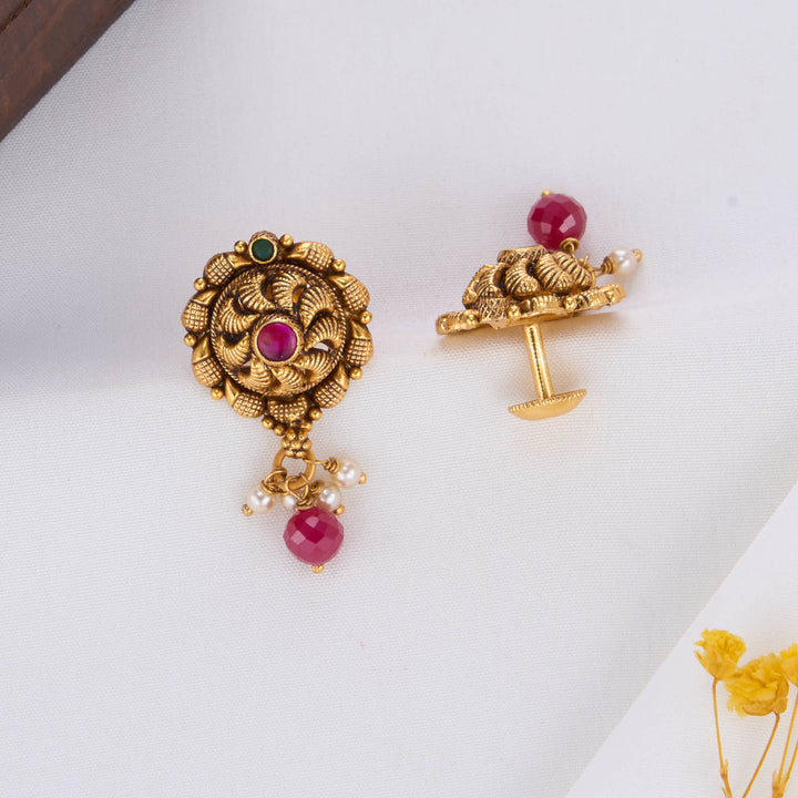 Arunalini Nagas Drops Earrings