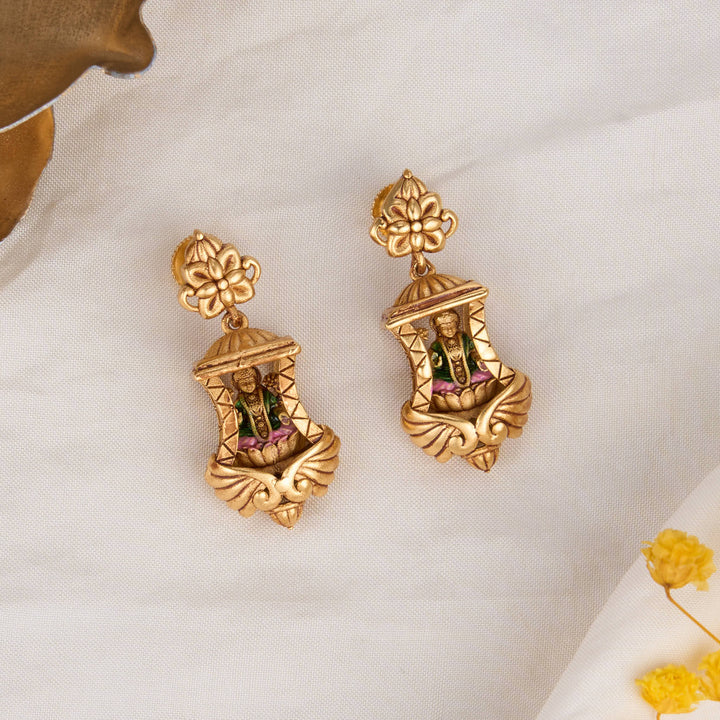 Hansikaa Nagas Drops Earrings