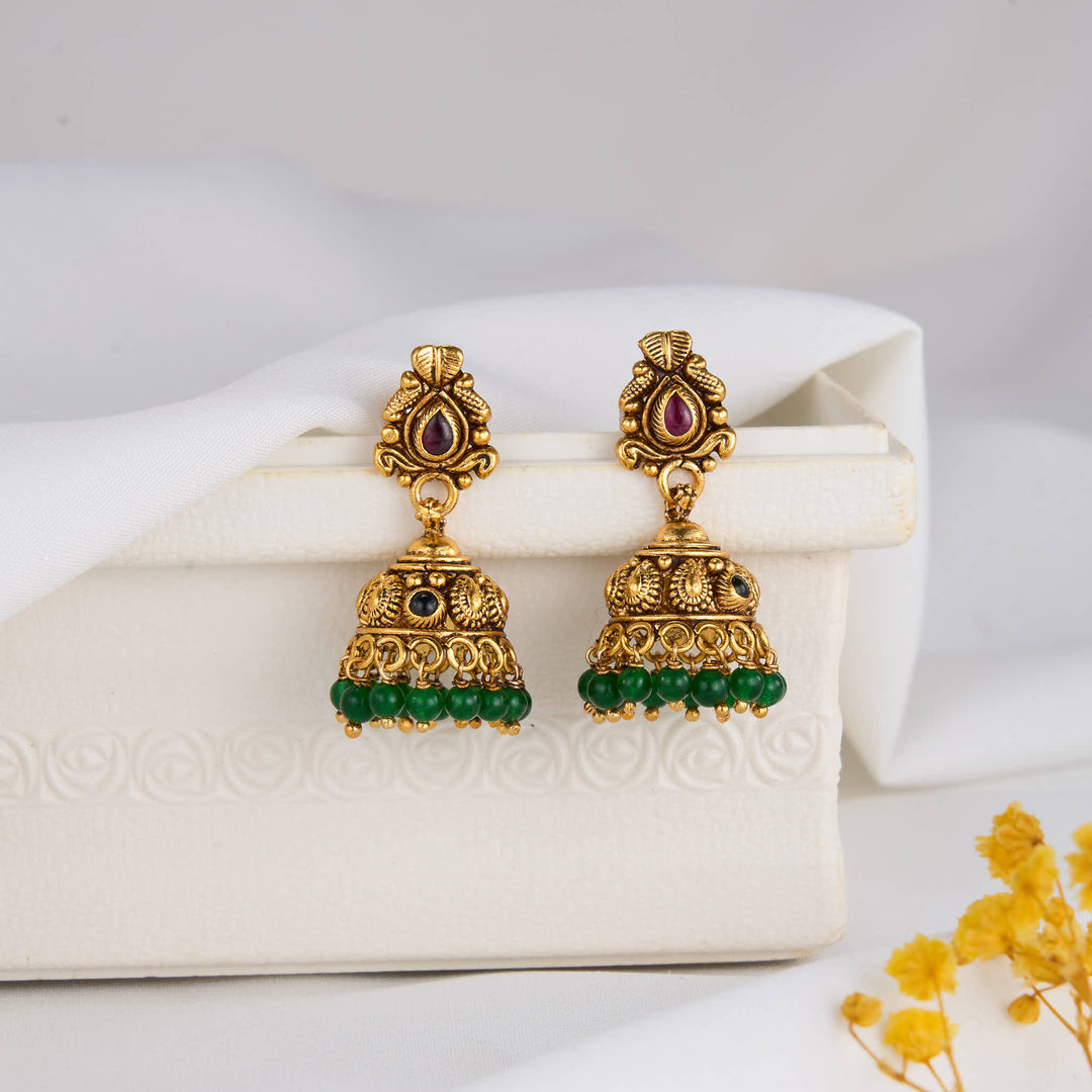 Dhanshikha Nagas Jhumkas