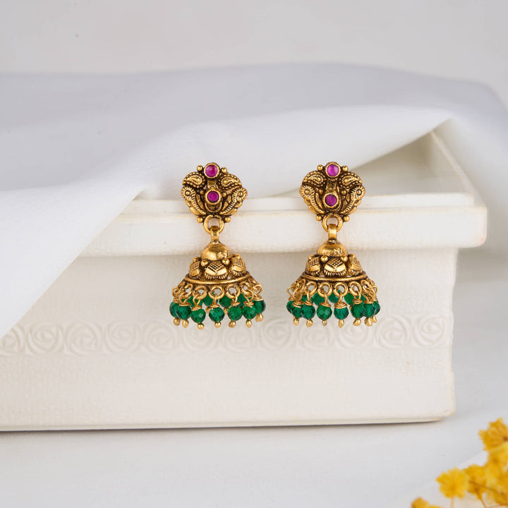 Eternal Tradition Nagas Jhumkas