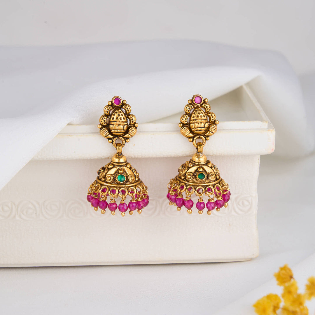 Timeless Grace Nagas Jhumkas