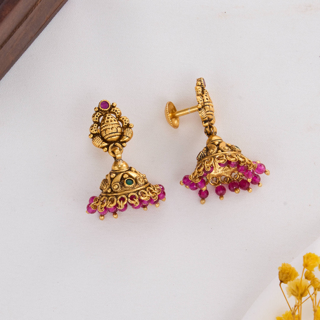 Timeless Grace Nagas Jhumkas
