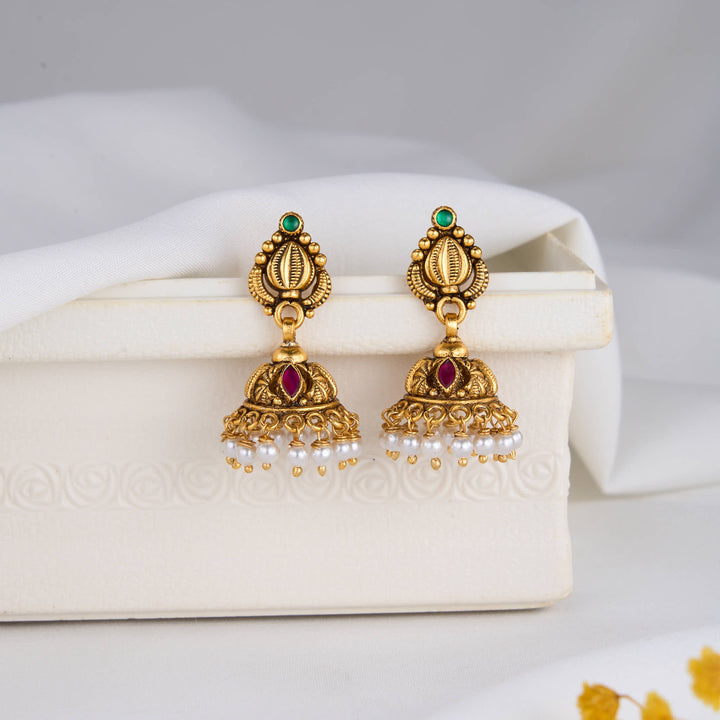 Majestic Muse Nagas Jhumkas