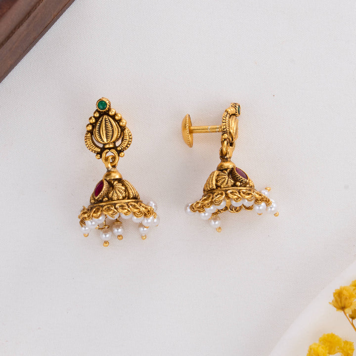 Majestic Muse Nagas Jhumkas