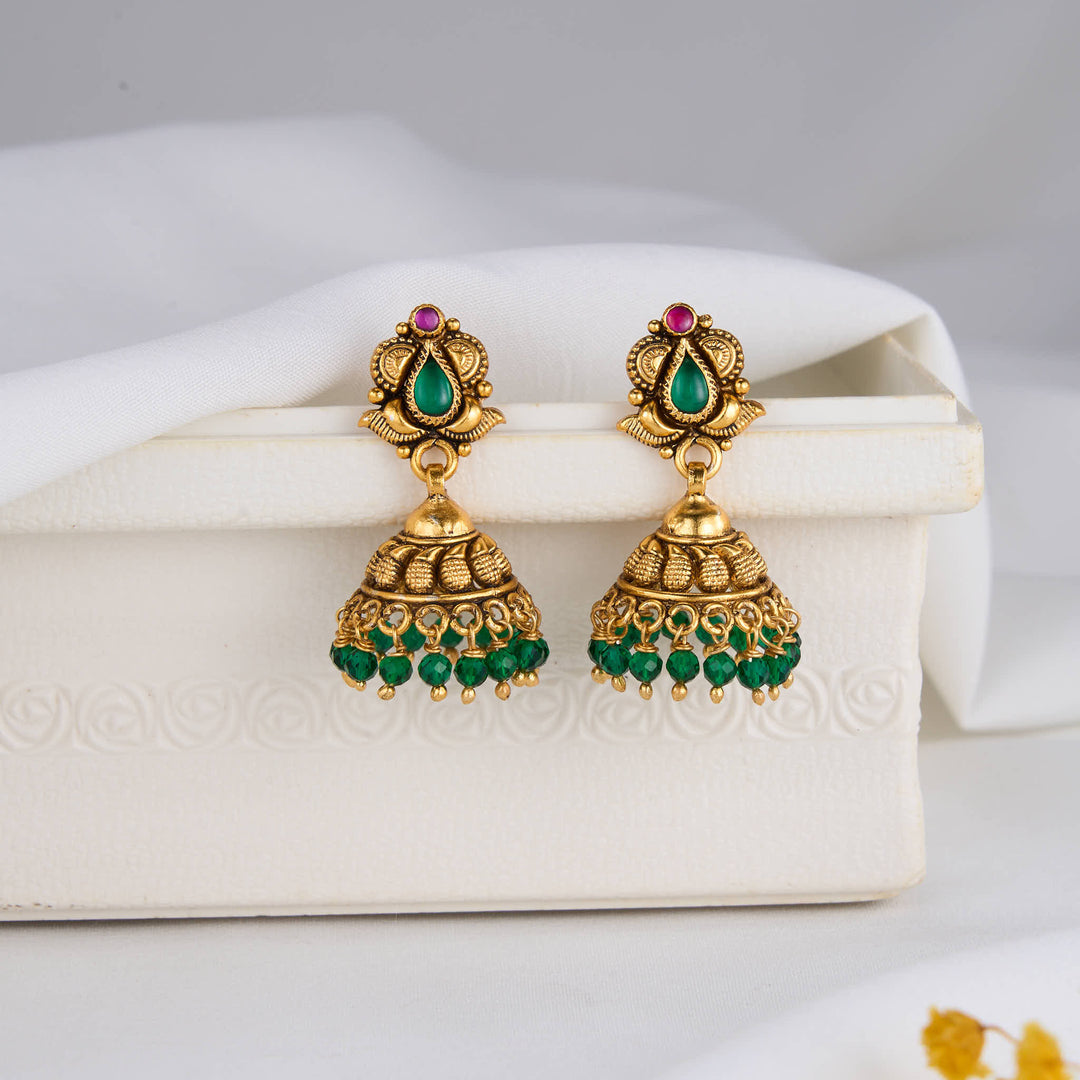 Gilded Heritage Nagas Jhumkas