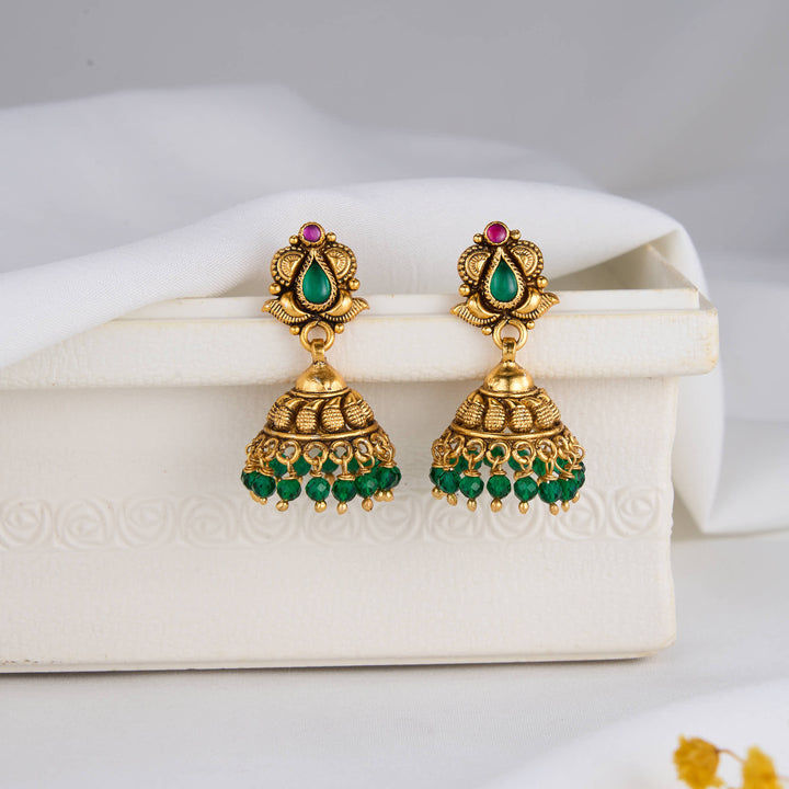 Gilded Heritage Nagas Jhumkas