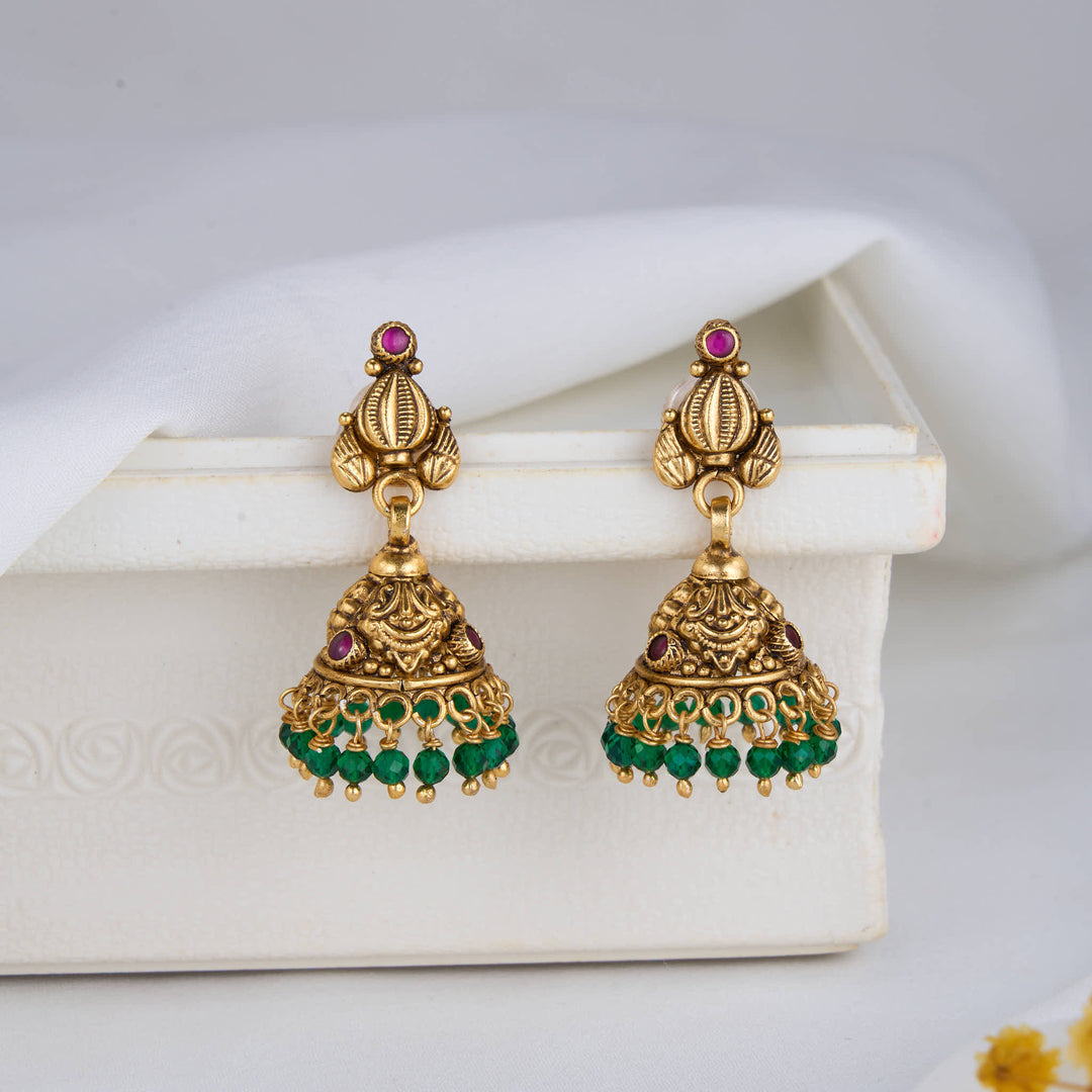 Heritage Glow Nagas Jhumkas