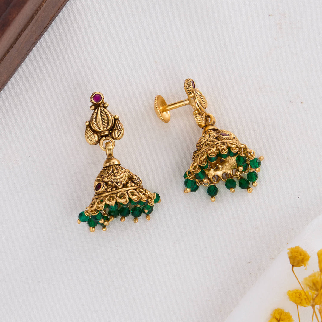 Heritage Glow Nagas Jhumkas