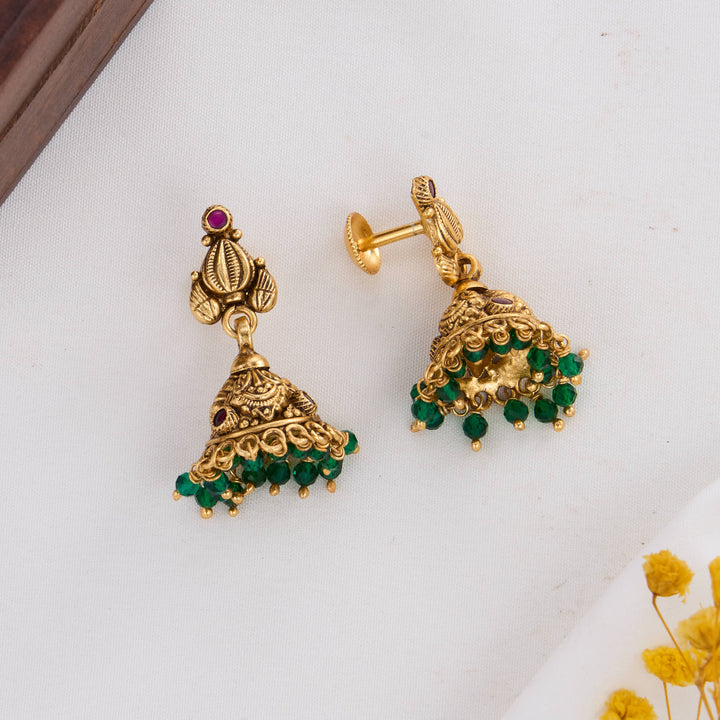 Heritage Glow Nagas Jhumkas