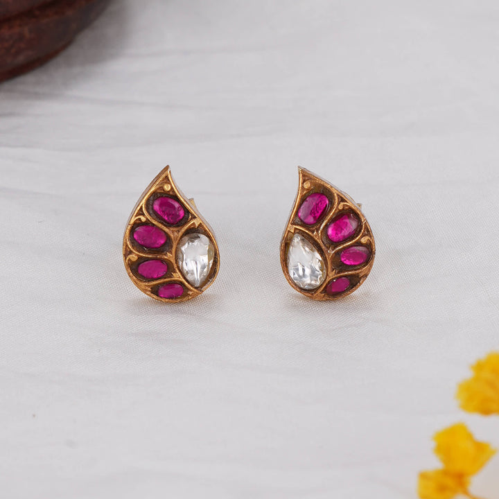 Little Cutie Kundan Studs