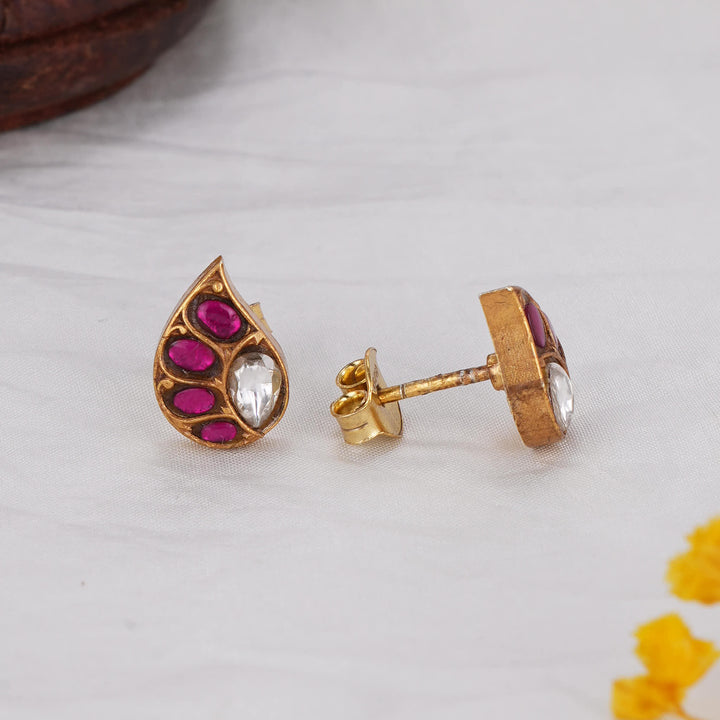 Little Cutie Kundan Studs
