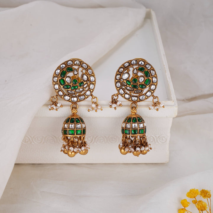 Timeless Kundan Jhumkas