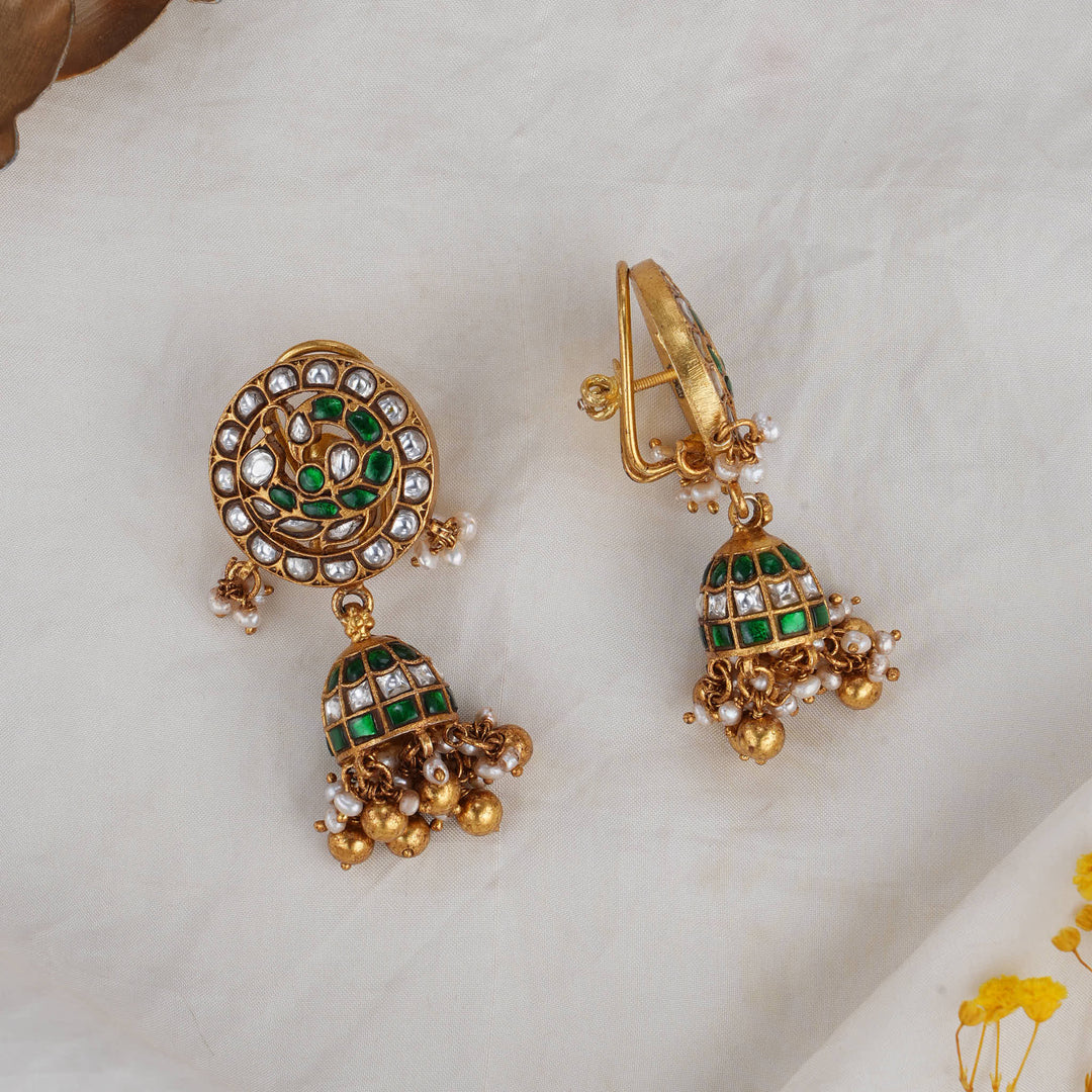 Timeless Kundan Jhumkas