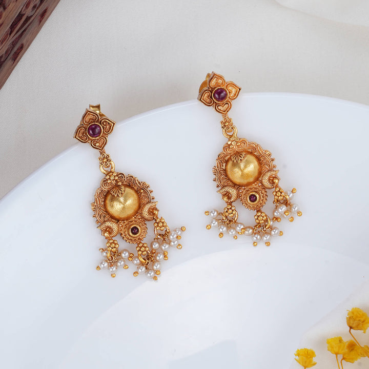 Dazzle Boho Long Earrings