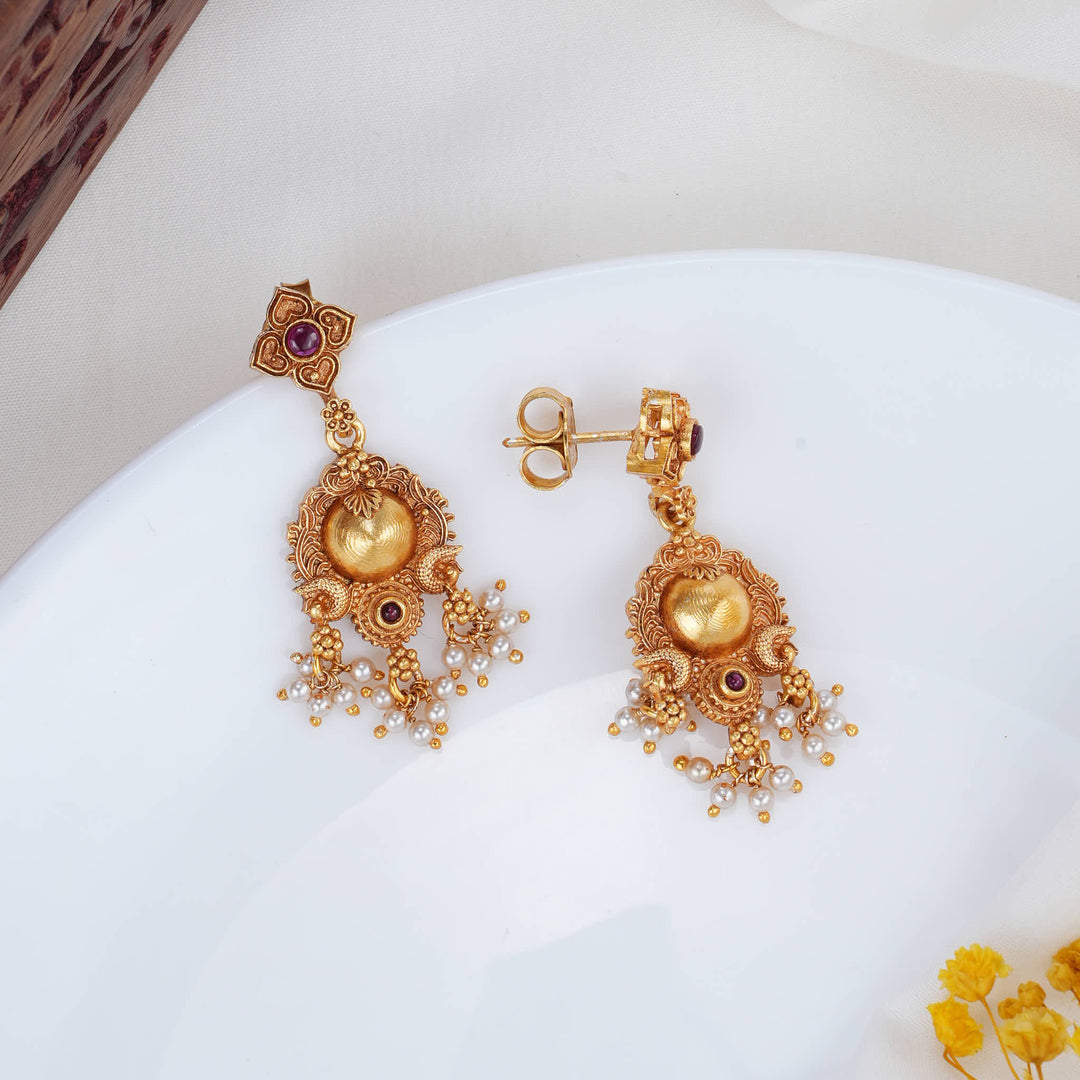 Dazzle Boho Long Earrings