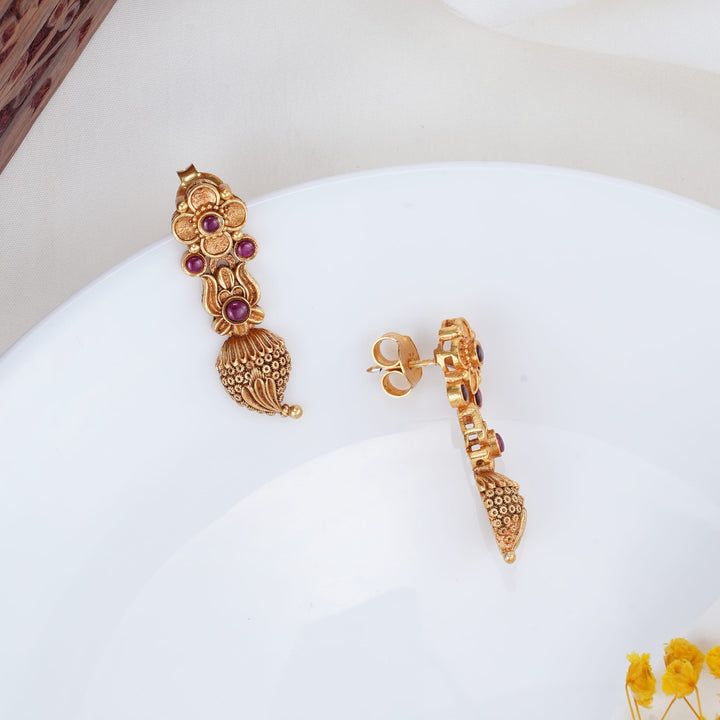 Vintage Art Boho Long Earrings