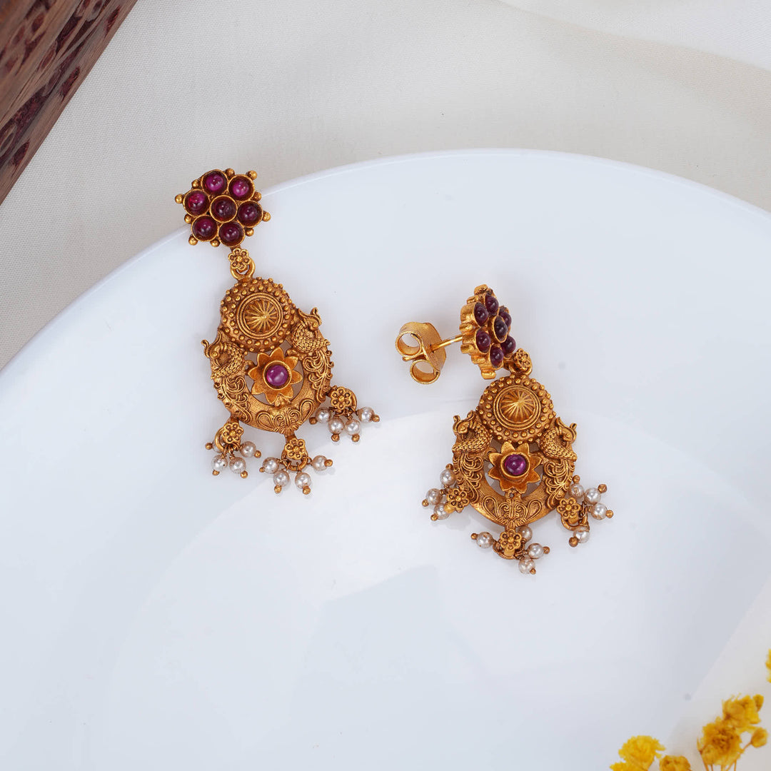 Wild Weave Long Earrings