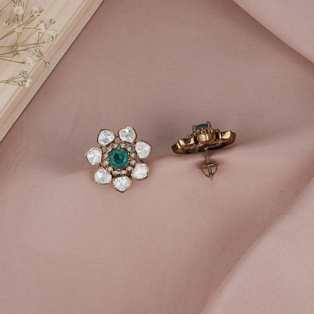 Floral Victorian Studs