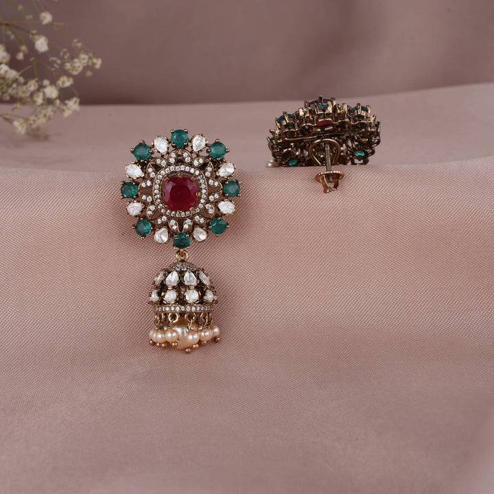 Dazzling Victorian Jhumkas