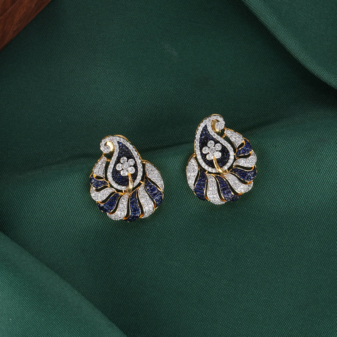 Dazzle Diamond Design Studs