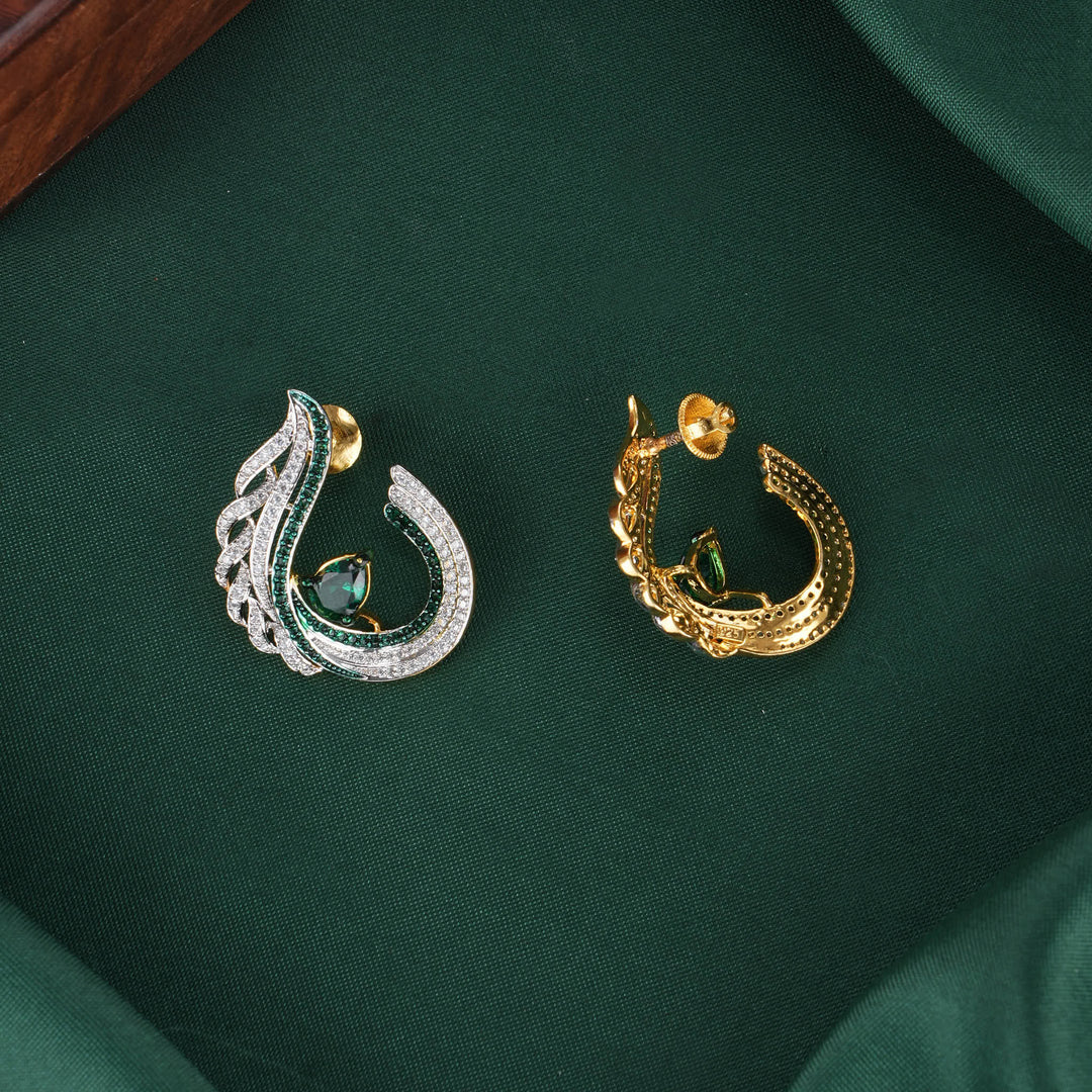 Designer Diamond Design Studs