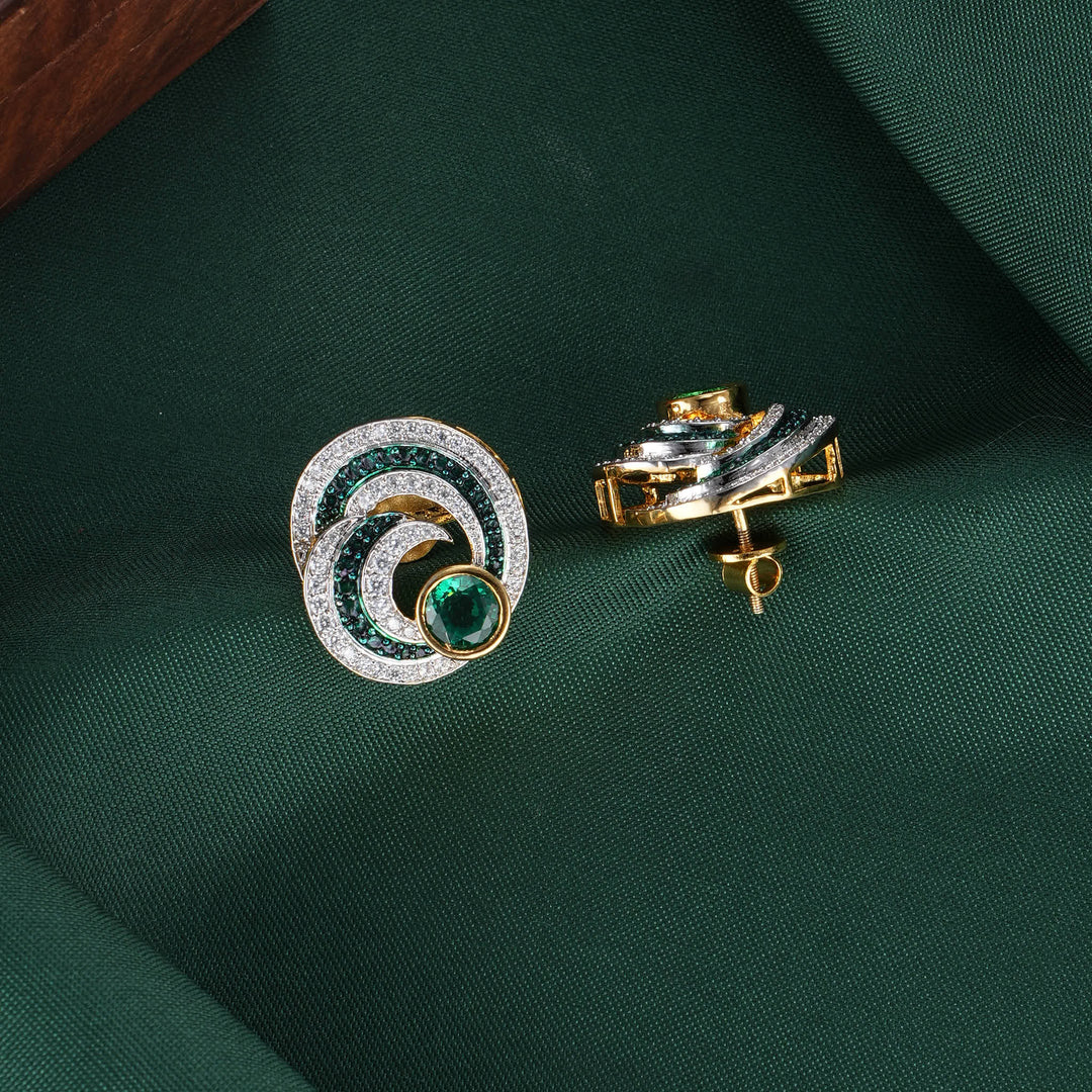 Venishaa Diamond Design Studs
