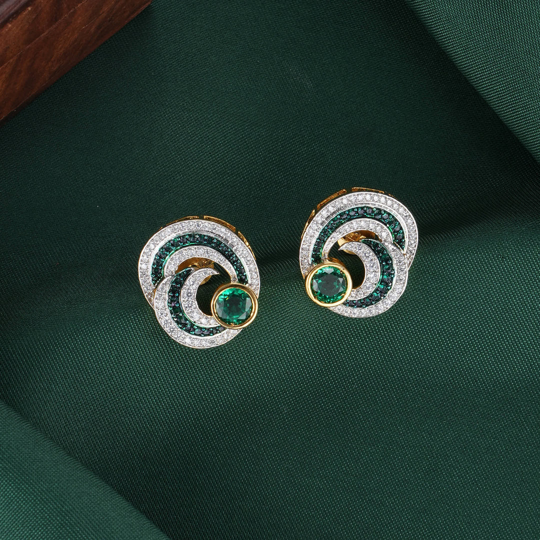 Venishaa Diamond Design Studs