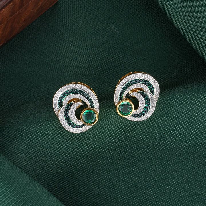Venishaa Diamond Design Studs