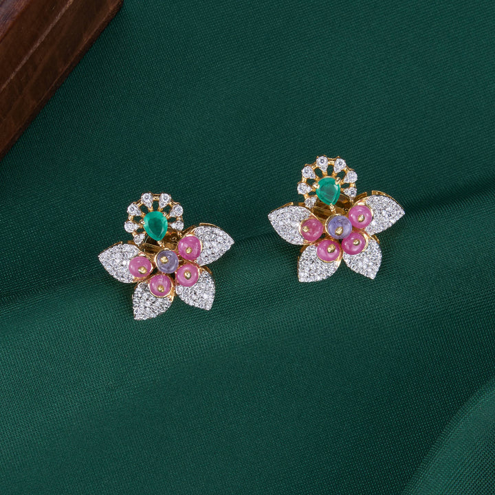 Diamond Design Studs